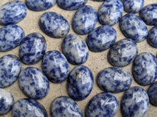 Load image into Gallery viewer, Blue Spot Jasper Oval Cabochons - 15x20
