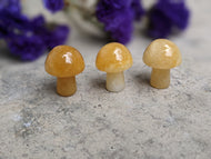 Yellow Aventurine Mini Mushrooms