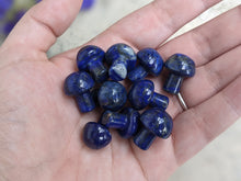 Load image into Gallery viewer, Lapis Lazuli Mini Mushrooms
