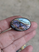 Load image into Gallery viewer, Labradorite Eye of Horus Cabochons
