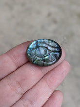 Load image into Gallery viewer, Labradorite Eye of Horus Cabochons
