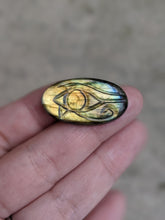 Load image into Gallery viewer, Labradorite Eye of Horus Cabochons
