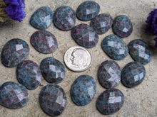 Load image into Gallery viewer, Ruby in Kyanite Rose Cut Cabochons
