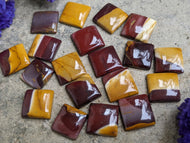 Mookaite Jasper Square Cabochons