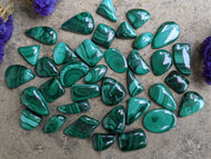 Malachite Ring Sized Cabochons
