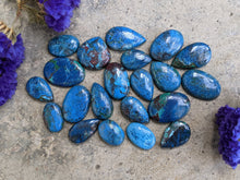 Load image into Gallery viewer, Azurite Ring Sized Cabochons
