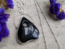Load image into Gallery viewer, Obsidian Planchette Pendant
