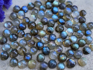 Labradorite Round Cabochons - 6mm