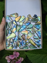 Load image into Gallery viewer, Labradorite Coffin Cabochons
