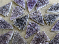 Amethyst Druzy Arrowheads