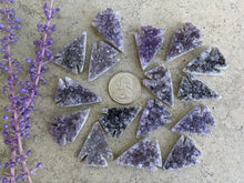Load image into Gallery viewer, Amethyst Druzy Arrowheads
