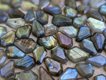 Load image into Gallery viewer, Labradorite Coffin Cabochons - Small
