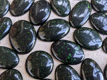 Load image into Gallery viewer, Green Goldstone Cabochons
