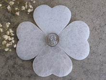 Load image into Gallery viewer, Selenite Heart Plates - Small
