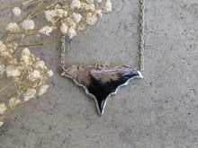 Load image into Gallery viewer, Fossilized Palm Root Bat Pendant
