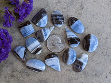 Load image into Gallery viewer, Blue Owyhee Opal Cabochons
