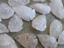 Load image into Gallery viewer, Rose Quartz Knapped Arrowheads

