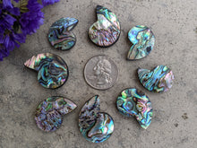 Load image into Gallery viewer, Abalone Shell Shaped Cabochons
