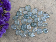Aquamarine Rose Cut Cabochons