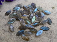 Labradorite Marquise Facets - 6x12mm