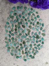 Load image into Gallery viewer, Emerald Carved Leaf Cabochons
