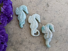 Load image into Gallery viewer, Amazonite Seahorse Cabochons
