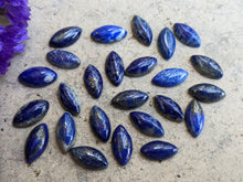 Load image into Gallery viewer, Lapis Lazuli Marquise Cabochons - 6x12
