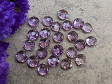 Load image into Gallery viewer, Amethyst Round Rose Cut- 7mm
