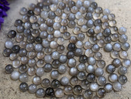 Grey Moonstone Round Cabochons - 5mm