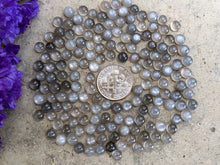 Load image into Gallery viewer, Grey Moonstone Round Cabochons - 5mm
