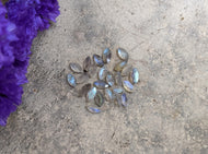 Labradorite Marquise Facets - 3x6mm