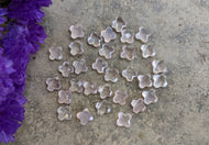 Rose Quartz Rose Cut Crosses