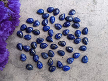 Load image into Gallery viewer, Lapis Lazuli Teardrop Cabochons - 6x8mm
