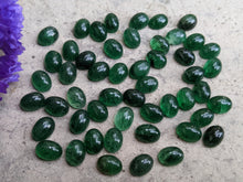 Load image into Gallery viewer, Green Aventurine Oval Cabochons - 6x8
