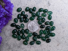 Load image into Gallery viewer, Green Aventurine Oval Cabochons - 6x8mm
