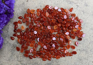 Carnelian Teardrop Cabochons - 4x6mm