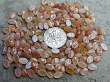 Load image into Gallery viewer, Peach Moonstone Oval Cabochons - 4x6mm

