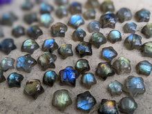 Load image into Gallery viewer, Labradorite Star Cabochons - Mini
