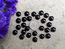Load image into Gallery viewer, Black Onyx Hexagon Cabochons - 8mm
