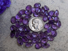 Load image into Gallery viewer, Amethyst Oval Facets - 6x8mm
