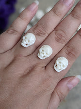 Load image into Gallery viewer, Bone Skull Cabochons - Mini
