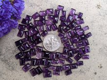 Load image into Gallery viewer, Amethyst Rectangle Cabochons
