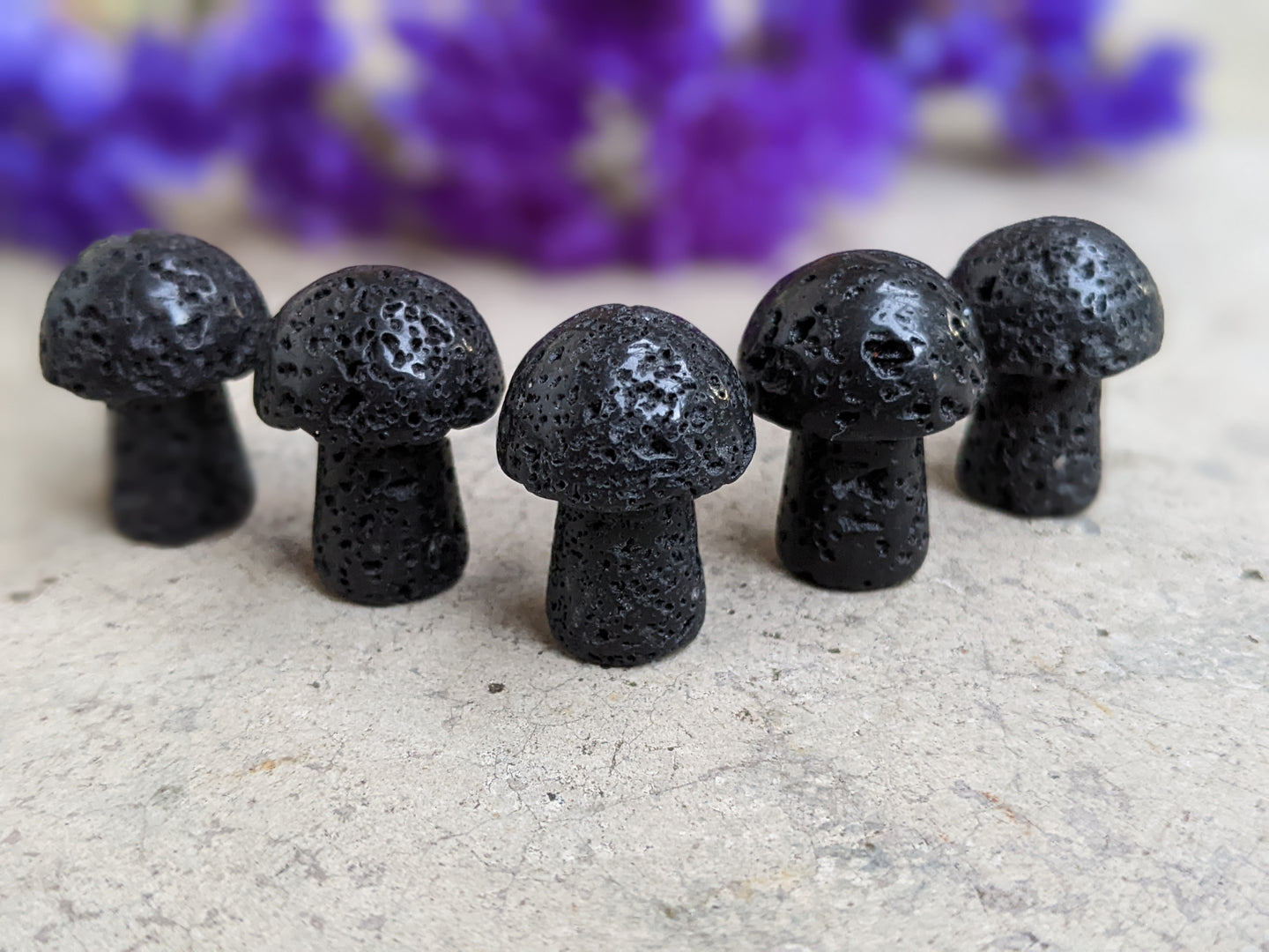 Lava Mini Mushrooms
