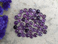 Amethyst Round Cabochons - 8mm