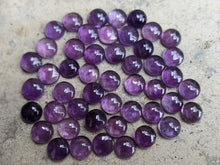 Load image into Gallery viewer, Amethyst Round Cabochons - 8mm
