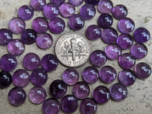 Load image into Gallery viewer, Amethyst Round Cabochons - 8mm
