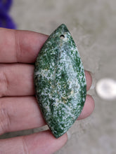 Load image into Gallery viewer, Tree Agate Leaf Shaped Pendants
