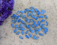 Blue Chalcedony Marquise Cabochons - 4x8mm