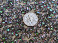 Mystic Quartz Teardrop Facets - 5x7mm
