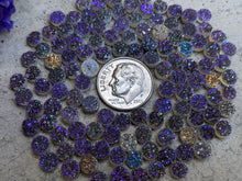 Load image into Gallery viewer, Titanium Druzy Agate Round Cabochons - 5mm
